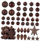 Christmas Ball Ornaments - 43pcs Shatterproof Christmas Tree Decorative Coffee