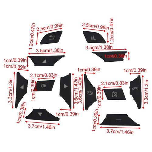 Enhanced Control SteerinFor G Wheel Button Set for Mercedes E C For G Class - Picture 5 of 22