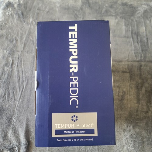 Tempur-Pedic Protect Waterproof Mattress Protector, White, Size Twin 39 x 75 in - Picture 10 of 11