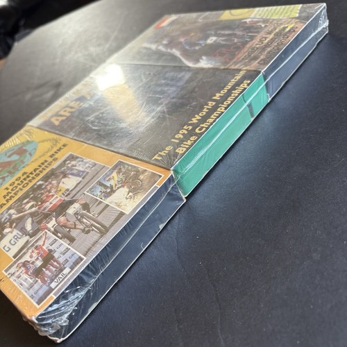 NOS 3x 1990s World MTB Championships VHS Tapes DH XC SEALED Giove Tomac Hans Rey - Picture 5 of 10