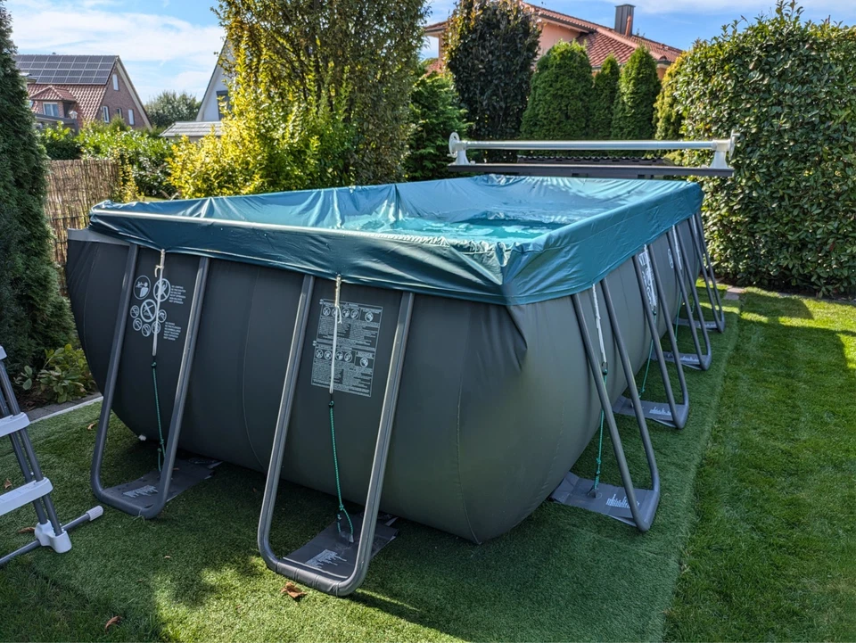 Intex Frame Pool 549x274x132 mit WÄRMEPUMPE 13KW & Mega-Zubehör-Paket - Bild 2 von 4