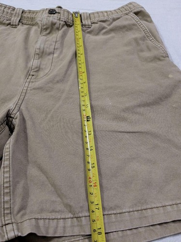 Filson Oakville Canvas Shorts Herren M khaki braun Baumwolle Kordelzug Freizeit Outdoor - Bild 14 von 14