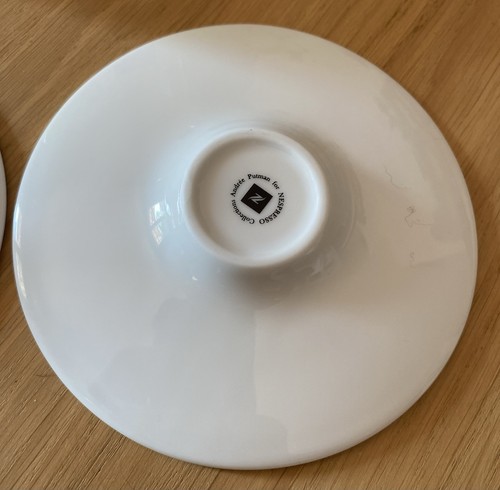 2 Tasses + Sous-tasses Nespresso Marron Foncé Andrée Putman TBE - Imagen 5 de 5