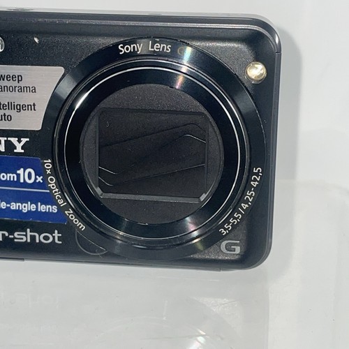Sony Cyber-Shot DSC-H55 14.1MP 10x Optical Zoom Digital Camera Black - Tested - Imagen 3 de 15