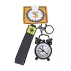 For Birthdays Mini Alarm Clock Keychain Portable Keychain Creative Design