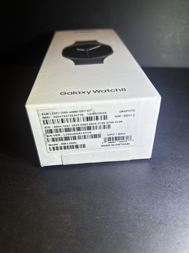 Samsung - Galaxy Watch8 Aluminum Smartwatch 44mm BT - Graphite - (2025) New - Picture 2 of 5