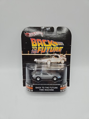 Hot Wheels Retro Entertainment Back To The Future Time Machine 2012 Real Riders - Picture 1 of 4
