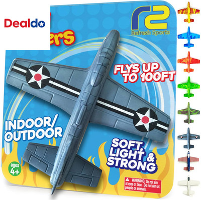 Foam Airplanes for Kids: Airplane Toy Glider Plane Styrofoam Airplanes - Best Su