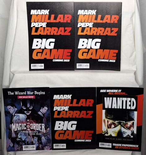 NEMESIS RELOADED #1 - 5 | Variant Cover C Set | Millarworld | Image Comics - Picture 7 of 7