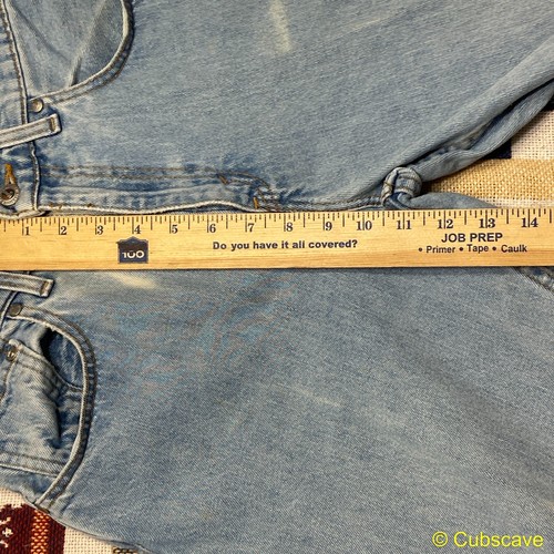 VINTAGE Levi's Silvertab Loose Fit Light Blue Jeans Women's 7/8 (28x30) Baggy - Picture 17 of 18