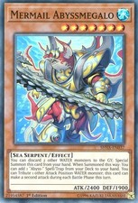 Yu-Gi-Oh TCG SHVA-DE037 SR Mermail Abyssmegal Shadows in Walhalla