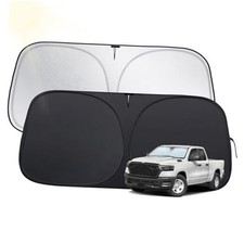 Windshield Sun Shade for Dodge RAM 1500 Fit for Dodge RAM 1500 2019-2025 