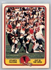 Out in the Open 1981 Fleer Team Action Atlanta Falcons #1 Out in the Open;