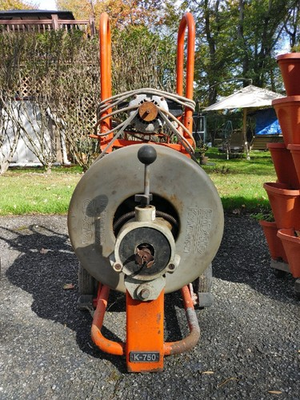 #ad RIDGID Kollmann K 750 Drain Cleaning Machine 115V Heavy Duty Tested Works $850.00