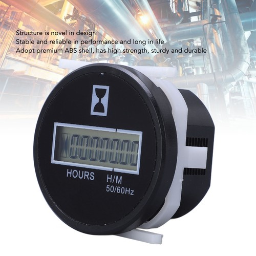 Digital Hour Meter Timer Portable Hour Meter Gauge With Battery - Picture 5 of 22