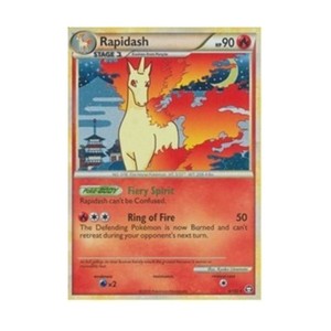 Pokemon Triumphant Rapidash (HR) #8 (Reverse Holo) EX