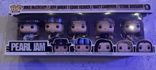 Funko POP!  Pearl Jam - 5 Pack Rocks Eddie Vedder Gossard Ament McCready Cameron