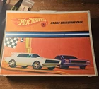 Vintage 1967 Mattel Hot Wheels Redline 24 Car Collector Case  🚨