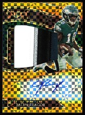 2020 Panini Select RPA Gold Prizm 10/10 Jalen Reagor Rookie Auto #PSS-JRE ES6