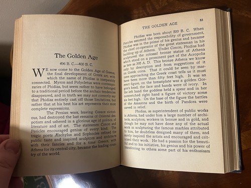 Vintage 1942 Book Greece And Rome Brown Landone Rare Book - Picture 8 of 10