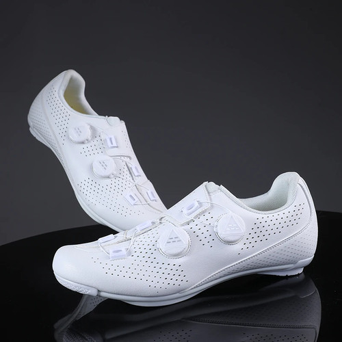 Road Bike / Mountain Cycling Shoes Men Cleat Shoe Flat Pedal Bike Light Footwear - Picture 15 of 22