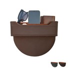 1 PCS Leather Car Organizer Front Seat,Car Seat Gap Filler Organizer,Multifun...