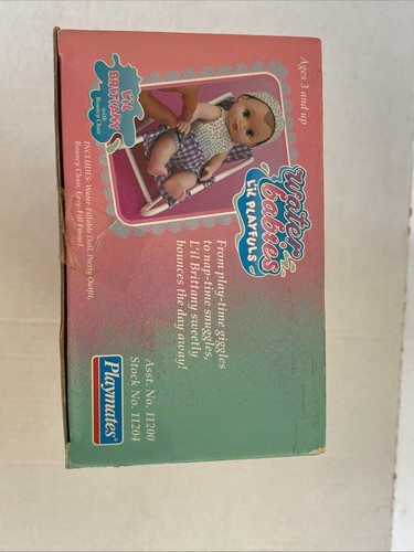 Water Babies L'il Playfuls Lil Brittany Baby Doll & Bouncy Chair New In Box - Bild 10 von 10