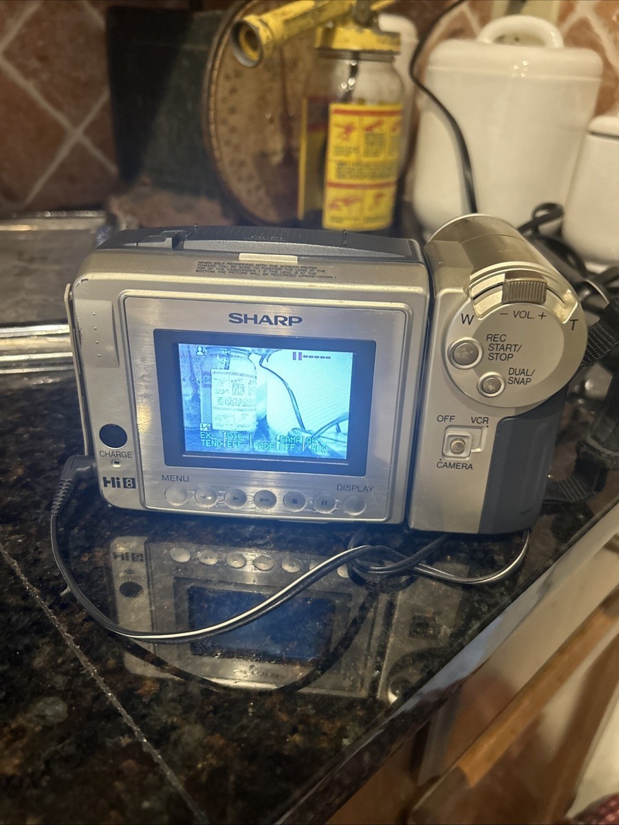SHARP - SHARP  8ミリHi8  VIEWCAM  VL-HL50 Sharp Viewcam VL-E34U Video 8 Camcorder | eBay
