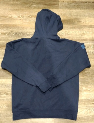 5.11 Tactical Hoodie Mens Large Topo Legacy Camo Logo Fleece Pullover Navy Blue - Picture 8 of 8