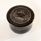 Vtg Gayle Bair Pottery Glazed Stoneware Butter Bell Crock Butter Keeper *READ