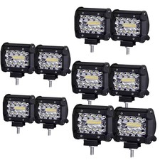 20000lm Led Work Light 4 Bar Spot Pods Fog Lamp Offroad Driving Truck Atv 2-10x 20000lm Led Work Light 4 Bar Spot Pods Fog Lamp Offroad Driving Truck Atv 2-10x