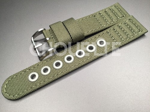 Citizen Eco-Drive AT0200-05E / H500-S026989 20mm Green Canvas Watch Strap Band - Picture 8 of 8