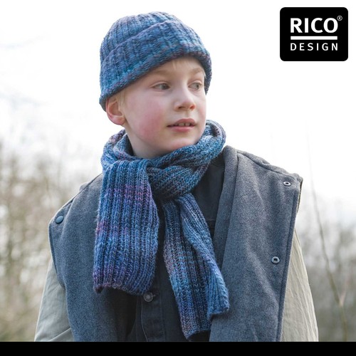 Rico Design 200g Creative Melange Wonderball Wolle Stricken Häkeln 25 Farben - Picture 19 of 61
