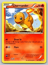 2012 Charmander 18/149 Common Pokémon Card Boundaries Crossed Regular LP