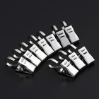  60 Pcs Handtuchklammern Vorhangschiene Haken Gardinenhaken Für Vorhänge