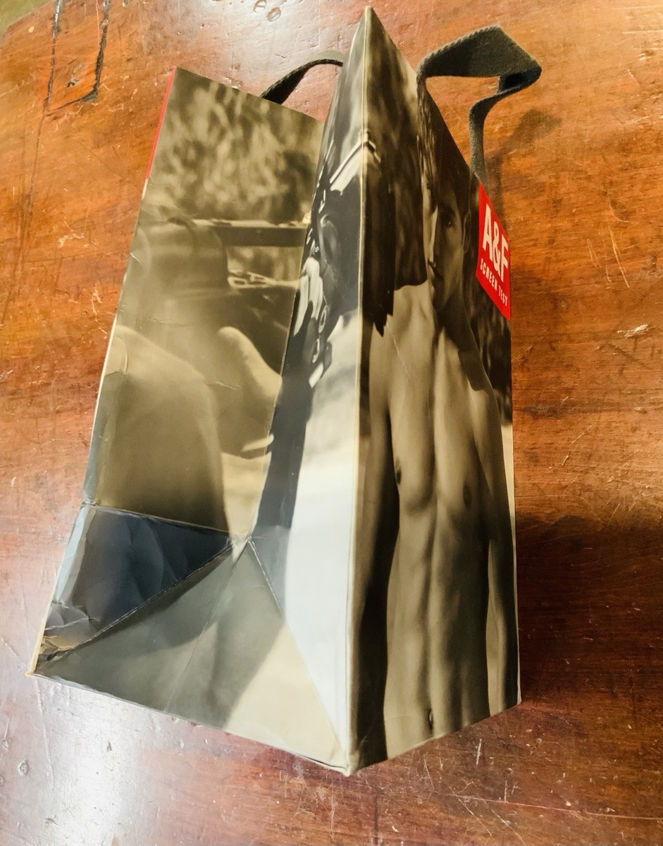 Abercrombie & Fitch Vintage Shopping Bag Male Model Abs
