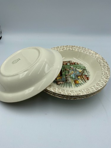 Vintage Taylor Smith Taylor "Homestead" Collection. Soup Bowls. Set of 4. - Picture 4 of 4