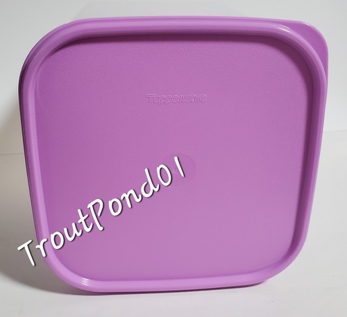 Tupperware Modular Mates eckig #4 Behälter mit lila Verschluss Deckel 23 c 5,5 l Neu - Bild 5 von 5