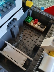 LEGO 60109 City Fire Boat with box.