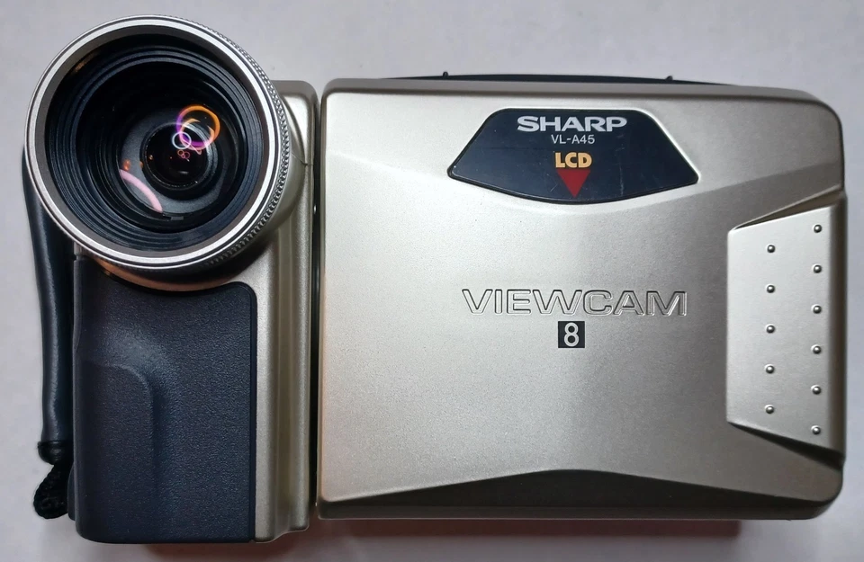 Sharp VL-A45U Viewcam 8 Video8 Camcorder VCR Player Camera Video Transfer - Image 2 of 4