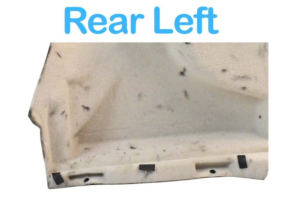 14-20 Maserati Quattroporte Tapa Trasera Lateral Izquierda Maletero Cubierta Alfombra Tapete Fabricante Original Foto 3 de 4