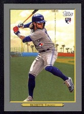 2020 Turkey Red Bo Bichette Rookie Toronto Blue Jays #TR-11