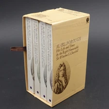 Winston Churchill Marlborough His Life and Times 1967 First Sphere Books Box Set
