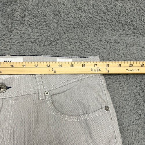 Brax Chino Hose Herren 34x32 grau Cooper Fancy Regular Fit Baumwolle Freizeit Büro - Bild 6 von 13