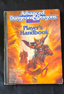 TSR Advanced Dungeons & Dragons 2nd Edition Player's Handbook 1989 MPN 2101