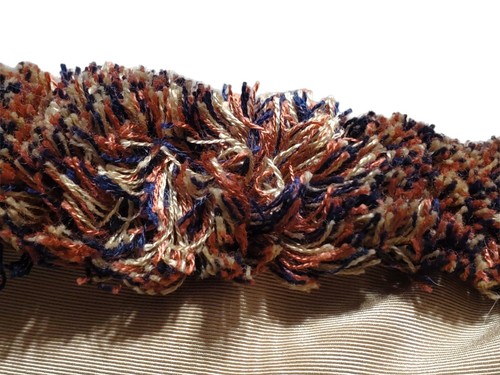 Vtg French Countryside Tapestry Pillow w/ Fringe 18x18 Cottage Core Romantic - Picture 6 of 6