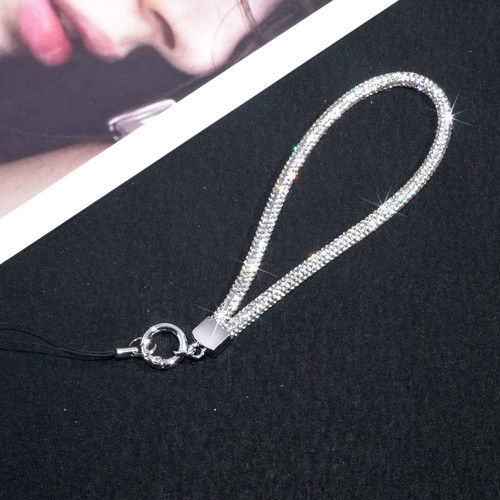 Bling Bling Diamond Crystal Anti-lost Rope Phone Accessories - Photo 5 sur 17