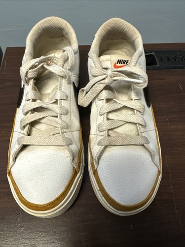 Nike Court Legacy Next Nature White Desert Ochre Women's Size 7.5 - Picture 2 of 13