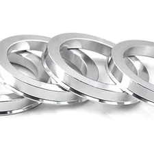 Alloy Aluminum Hub Centric Rings 73.1 to 64.1, Set of 4 -64.1mm to 73.1mm