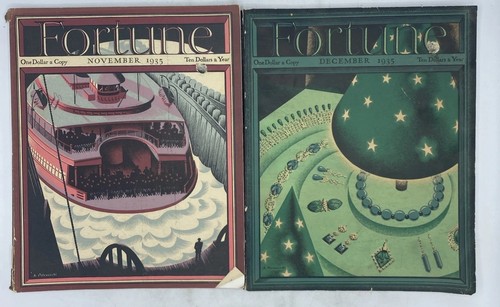 Fortune Magazine Vintage Lot Of XX 1934 1935 - Picture 21 of 23